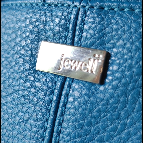 THIRTY-ONE JEWELL Teal Satchel Handbag - Picture 3 of 9